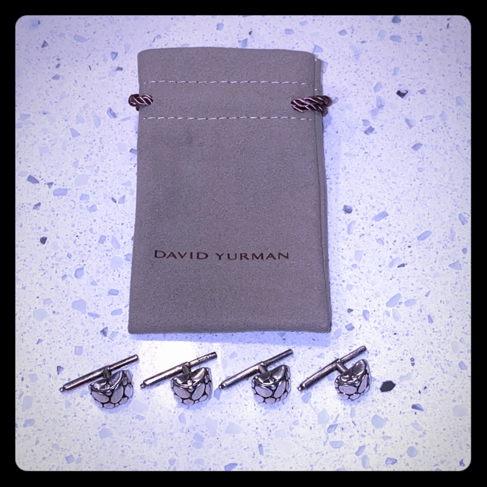 David Yurman shirt studs